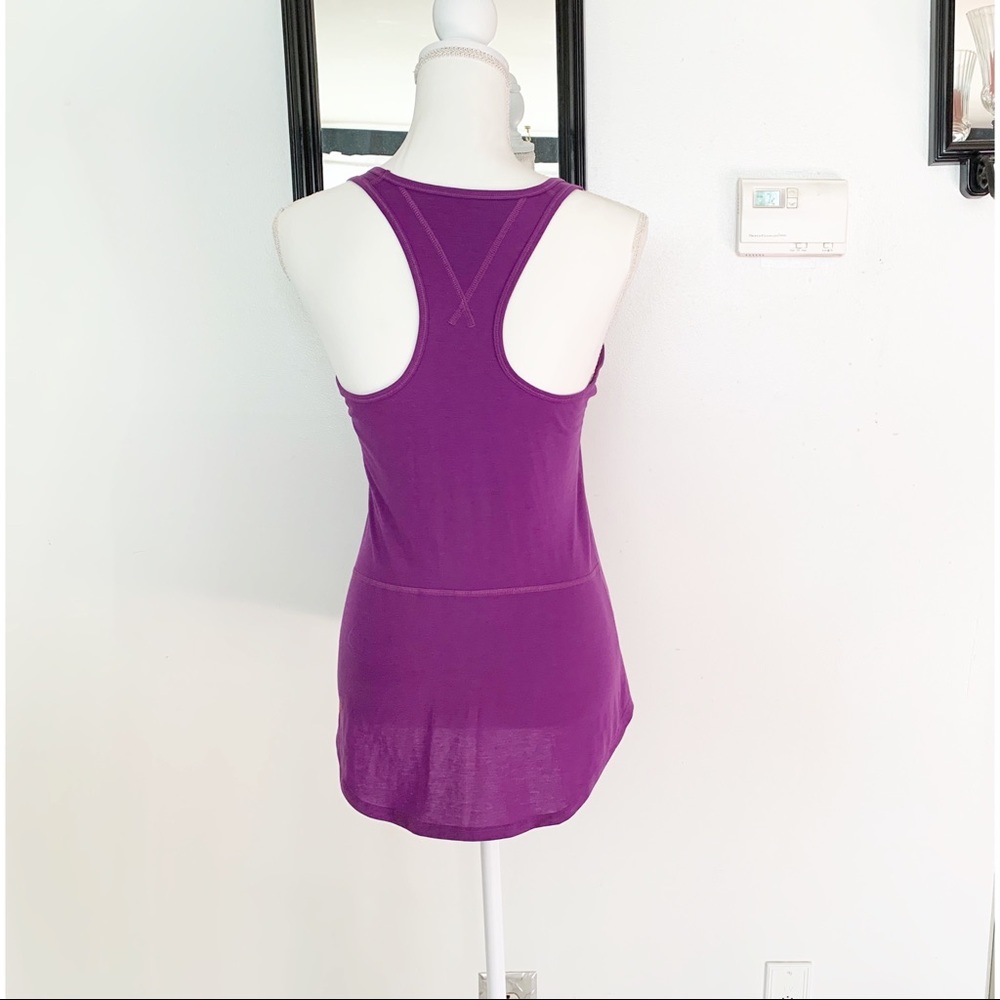 Lucy Purple Racerback Top Size Medium - Picture 3 of 8